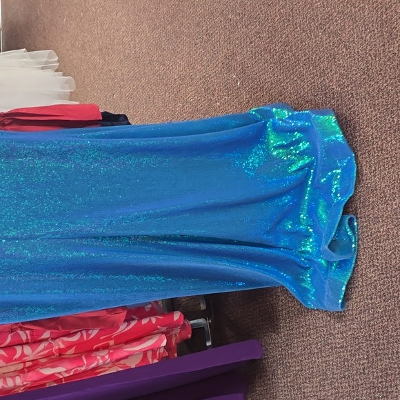Full Sequined Stretch Prom Dress - Picture 6 of 7